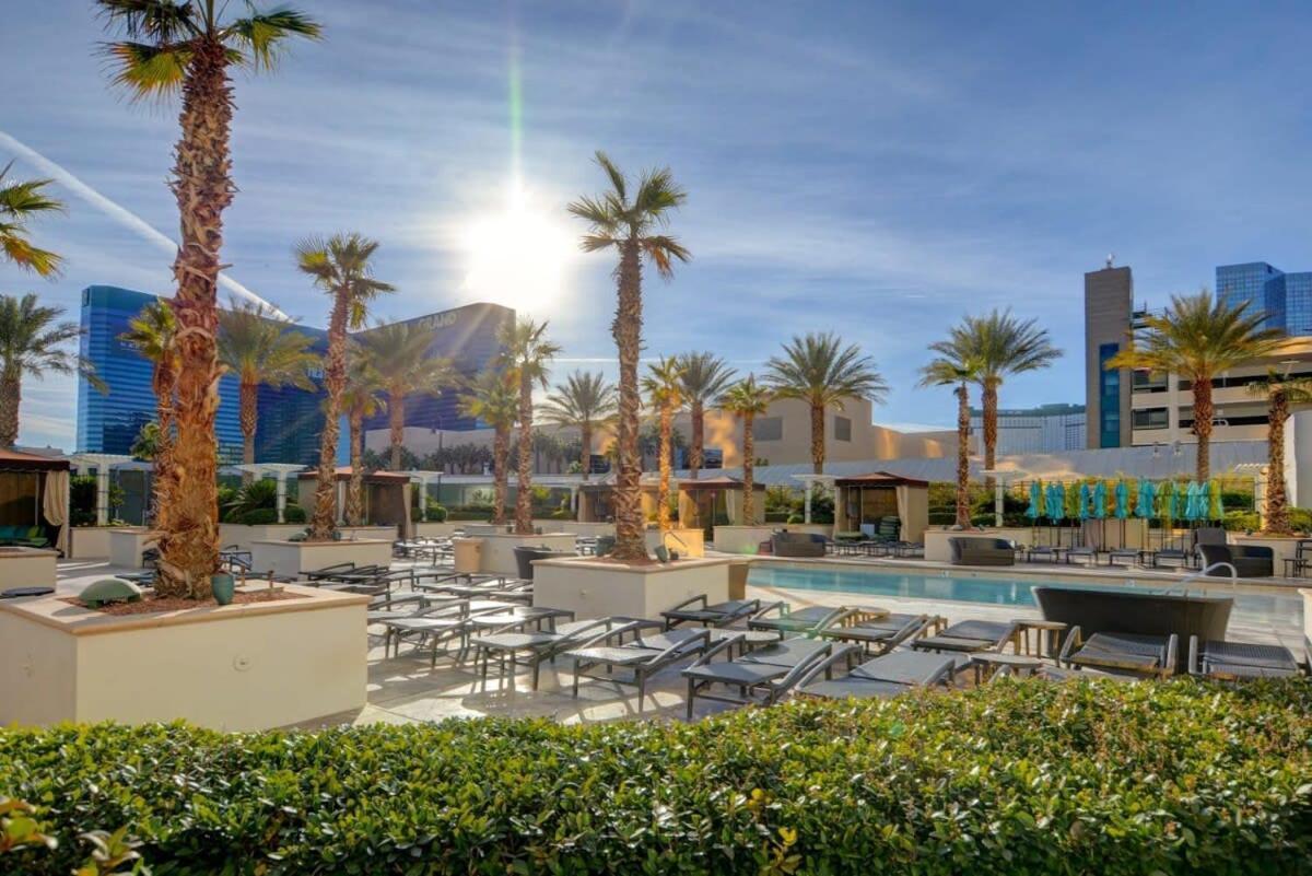 Mgm Signature-33-709 F1 Track & Strip View Balcony Las Vegas Exteriér fotografie