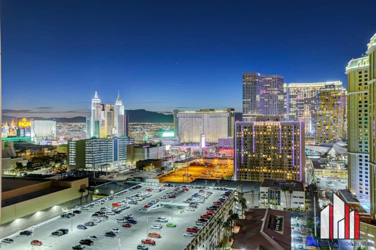 Mgm Signature-33-709 F1 Track & Strip View Balcony Las Vegas Exteriér fotografie