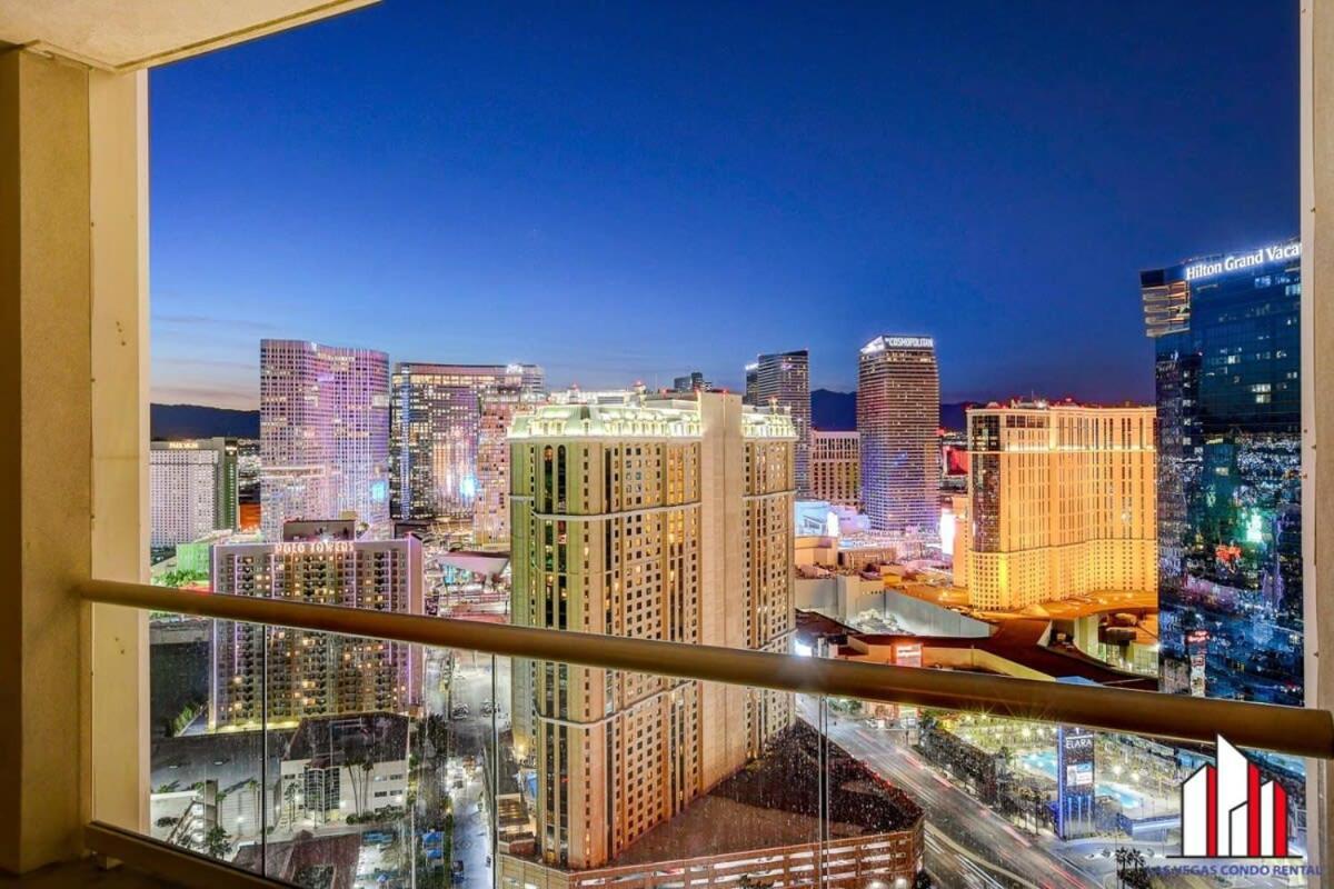Mgm Signature-33-709 F1 Track & Strip View Balcony Las Vegas Exteriér fotografie