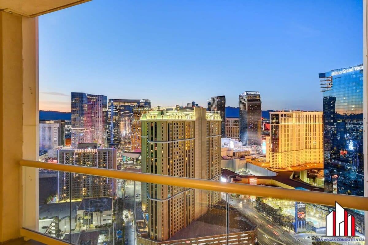 Mgm Signature-33-709 F1 Track & Strip View Balcony Las Vegas Exteriér fotografie